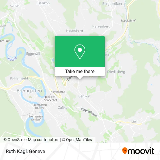 Ruth Kägi map