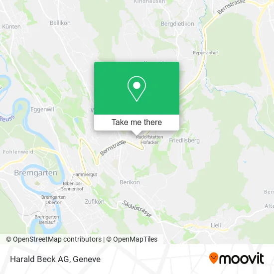 Harald Beck AG map