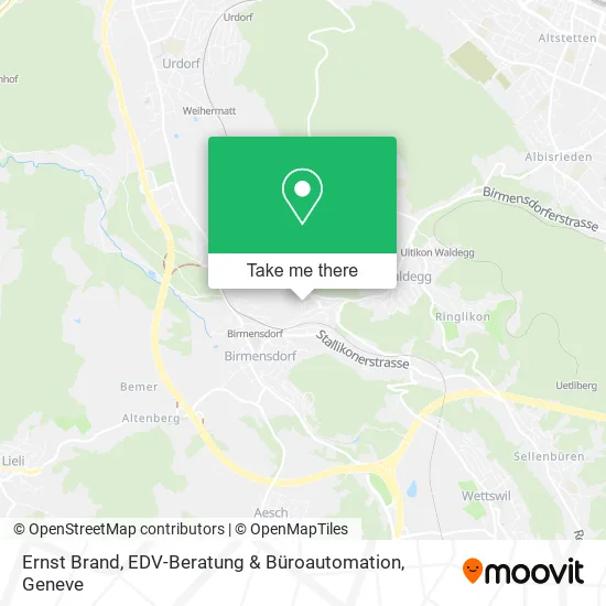 Ernst Brand, EDV-Beratung & Büroautomation map