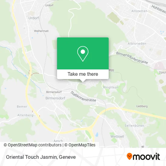 Oriental Touch Jasmin map