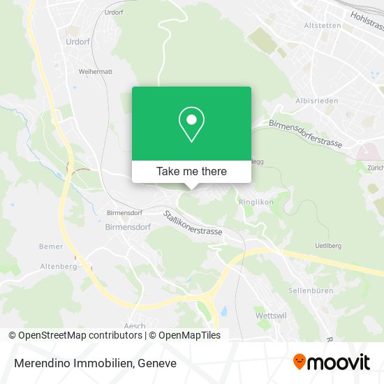 Merendino Immobilien map
