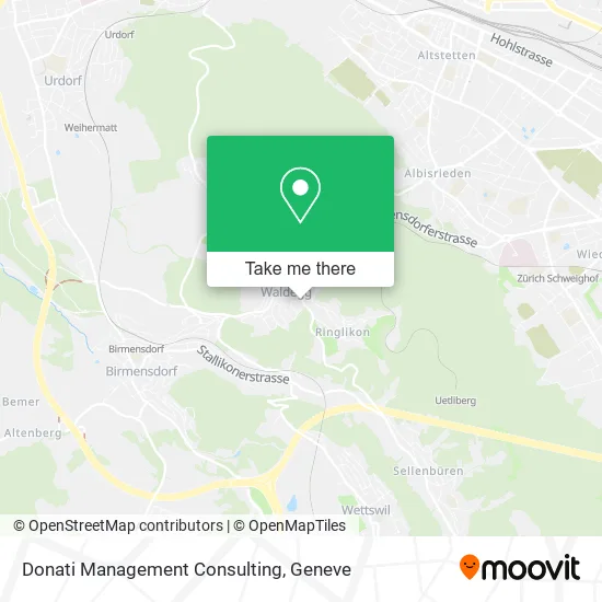 Donati Management Consulting map