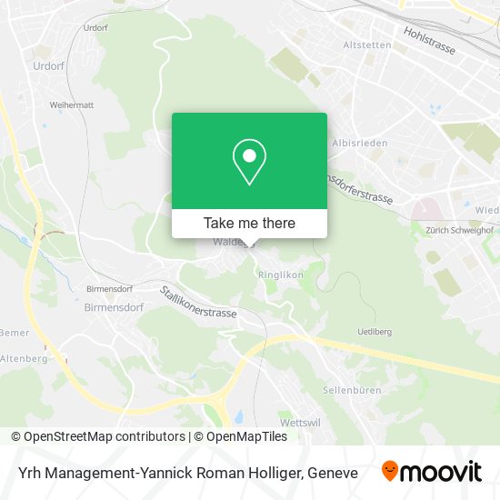 Yrh Management-Yannick Roman Holliger map