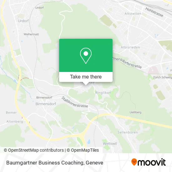 Baumgartner Business Coaching map