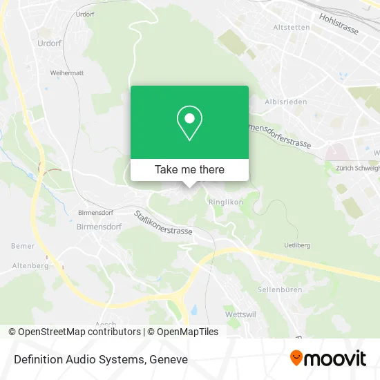 Definition Audio Systems map