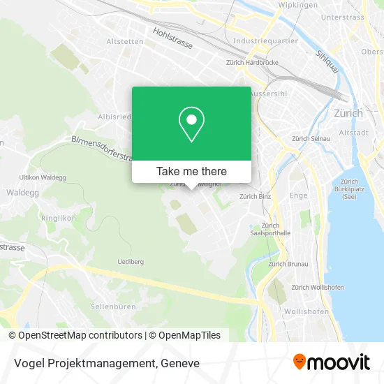 Vogel Projektmanagement map