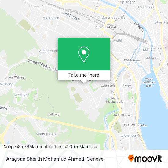 Aragsan Sheikh Mohamud Ahmed map
