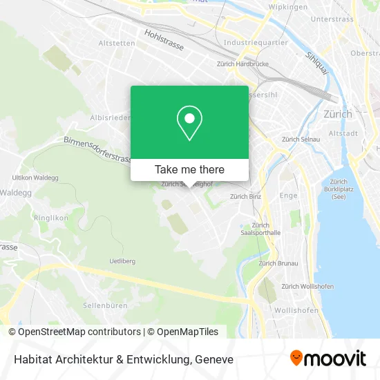 Habitat Architektur & Entwicklung map