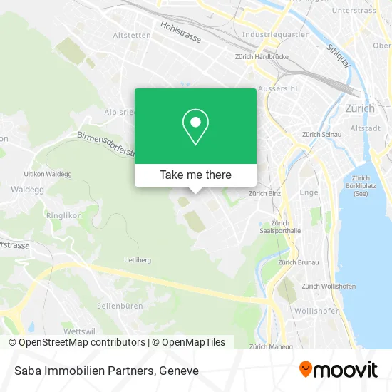 Saba Immobilien Partners map