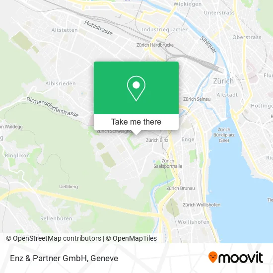 Enz & Partner GmbH map