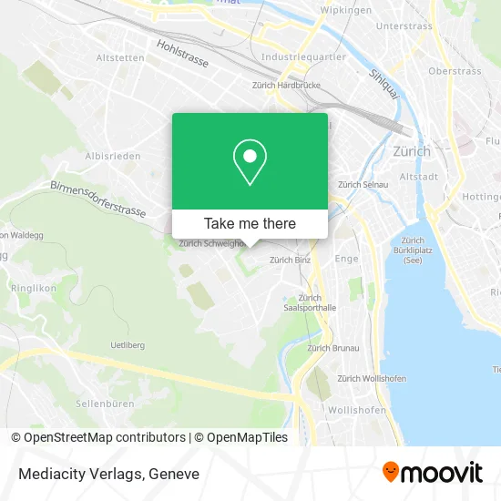 Mediacity Verlags map