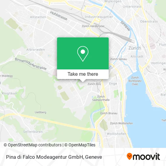 Pina di Falco Modeagentur GmbH map