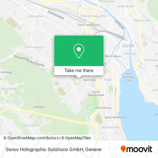 Swiss Holographic Solutions GmbH map