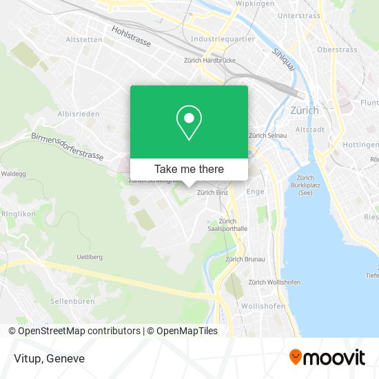 Vitup map