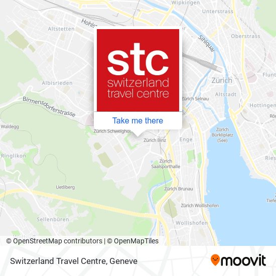 Switzerland Travel Centre plan
