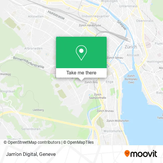 Jam'on Digital map