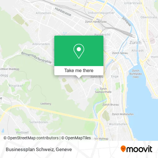 Businessplan Schweiz map