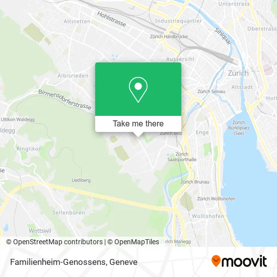 Familienheim-Genossens map