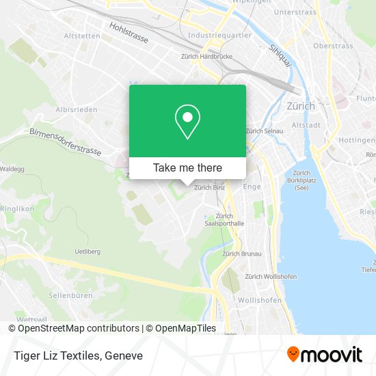 Tiger Liz Textiles map