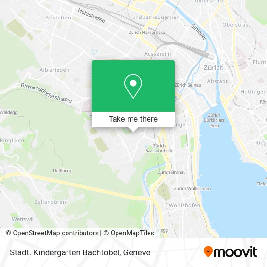 Städt. Kindergarten Bachtobel map