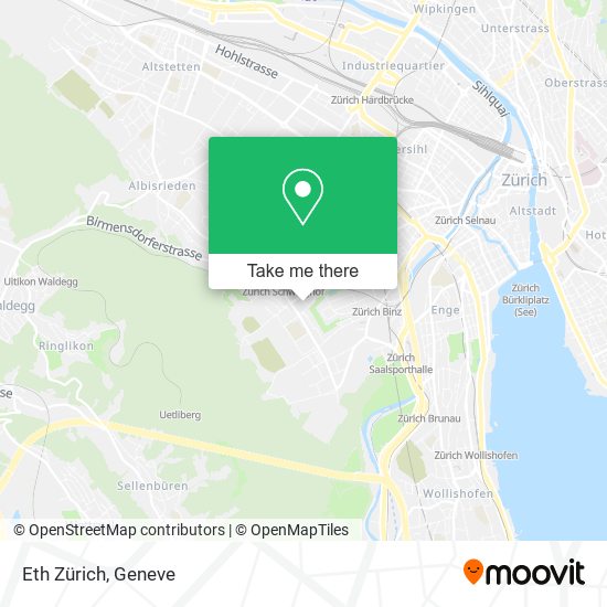 Eth Zürich map