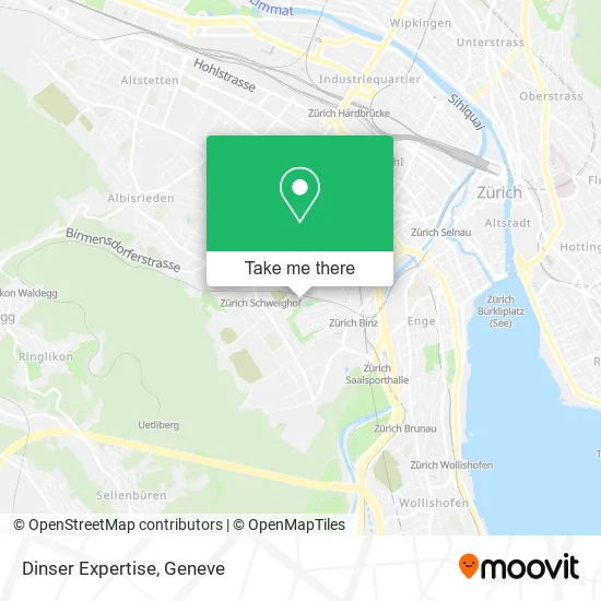 Dinser Expertise map