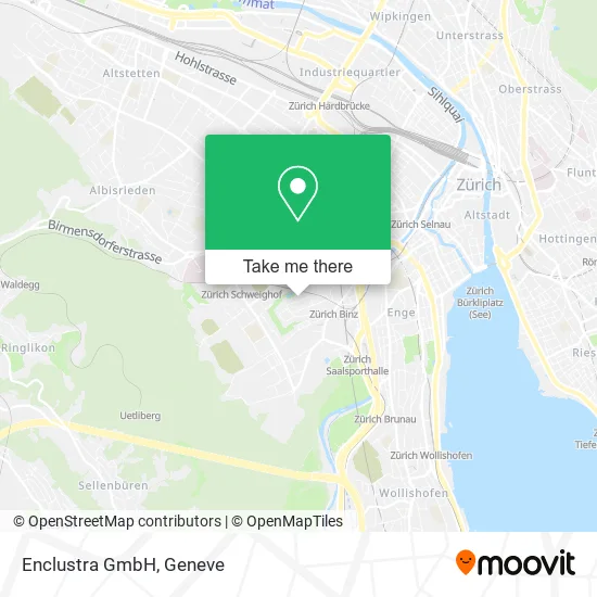 Enclustra GmbH map