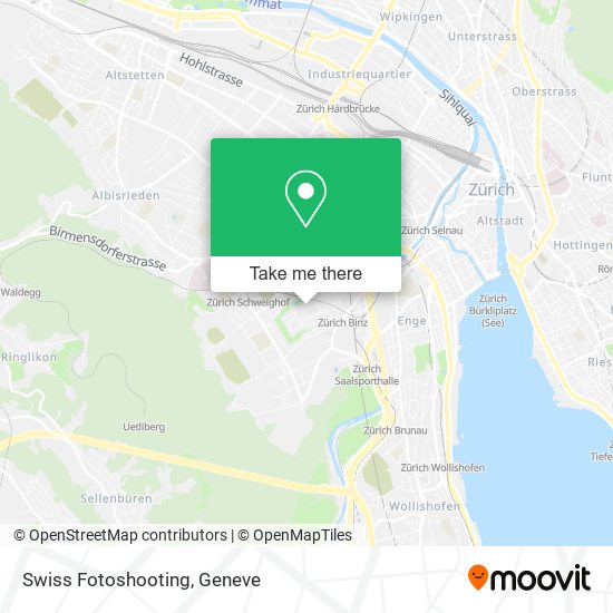Swiss Fotoshooting map