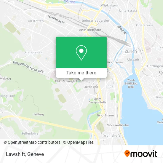 Lawshift map