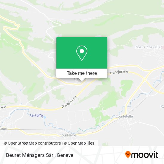 Beuret Ménagers Sàrl map