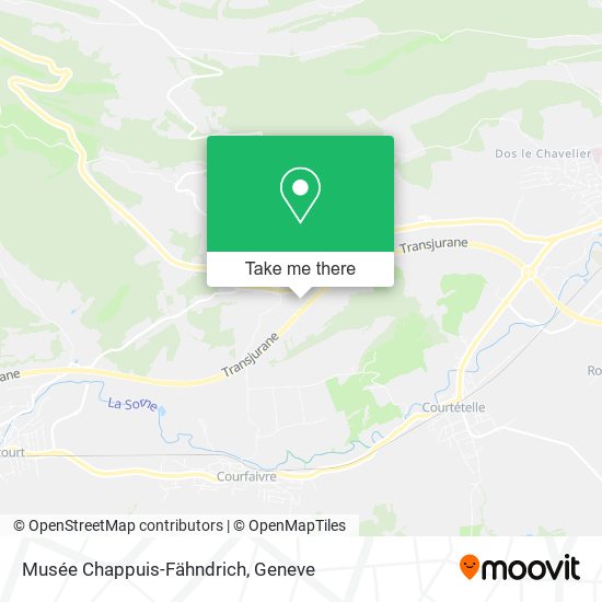 Musée Chappuis-Fähndrich map