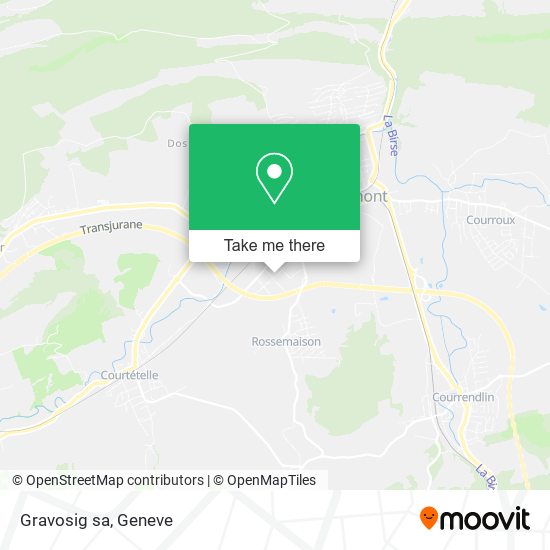 Gravosig sa map