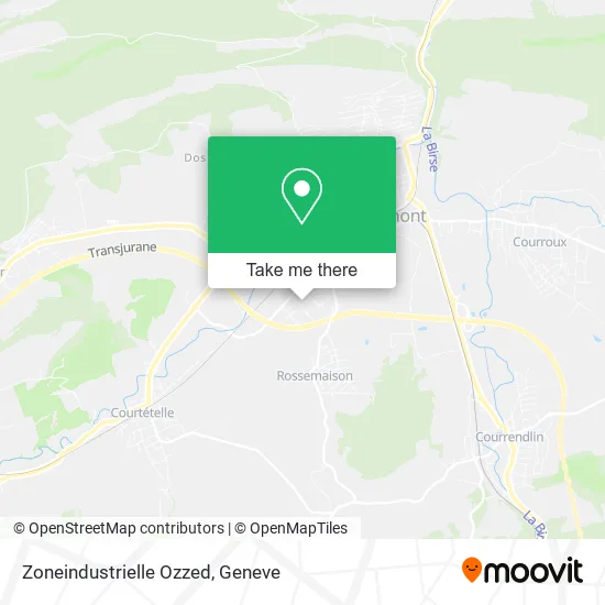 Zoneindustrielle Ozzed map