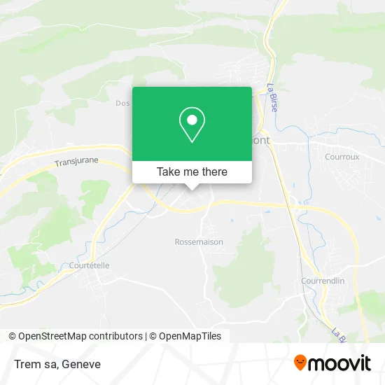 Trem sa map
