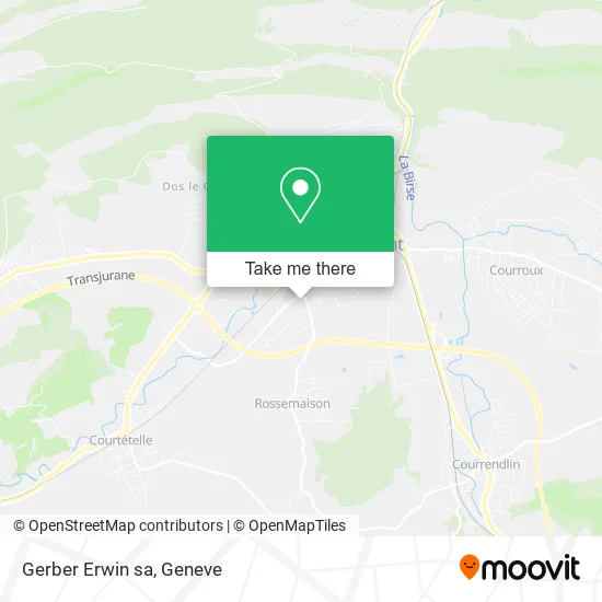 Gerber Erwin sa map