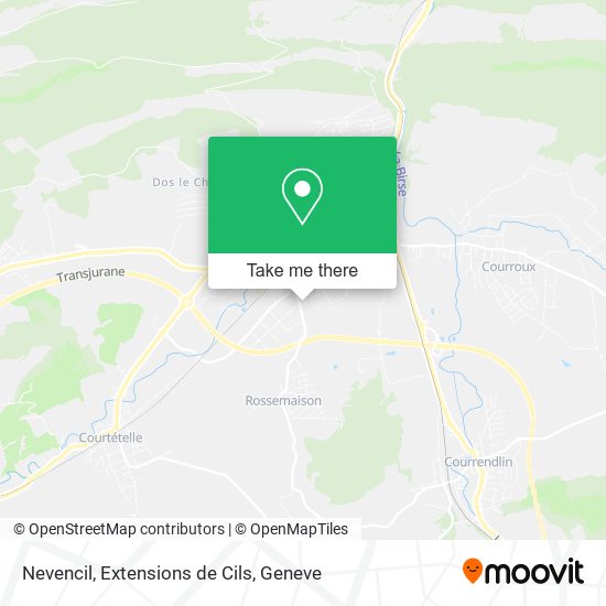 Nevencil, Extensions de Cils map