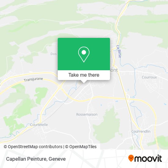 Capellan Peinture map