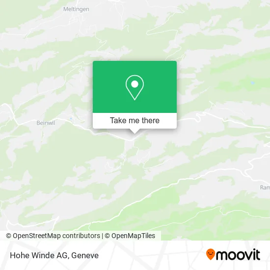 Hohe Winde AG map