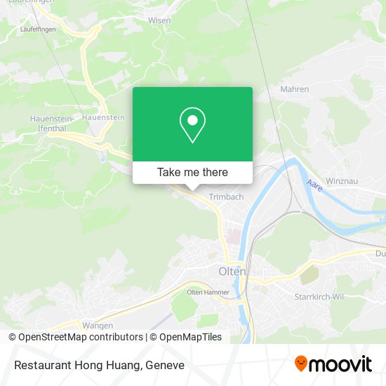 Restaurant Hong Huang map