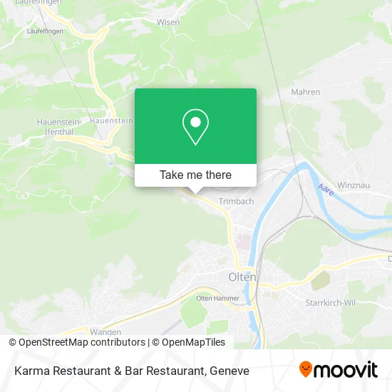 Karma Restaurant & Bar Restaurant map