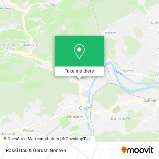 Rossi Bau & Gerüst map