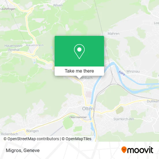 Migros map
