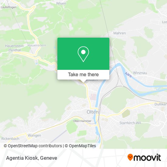 Agentia Kiosk map