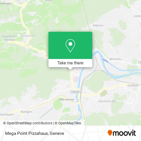 Mega Point Pizzahaus map