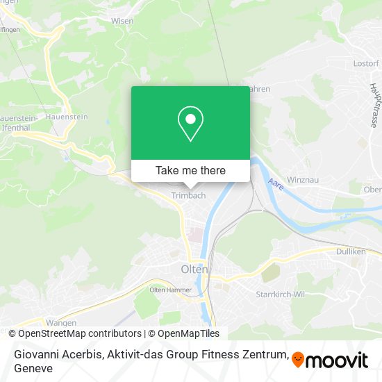 Giovanni Acerbis, Aktivit-das Group Fitness Zentrum map