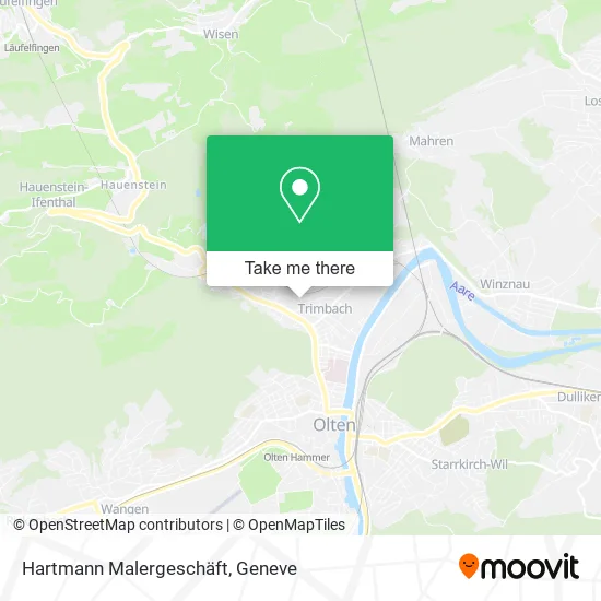 Hartmann Malergeschäft map