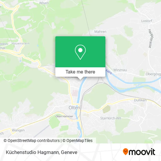 Küchenstudio Hagmann map
