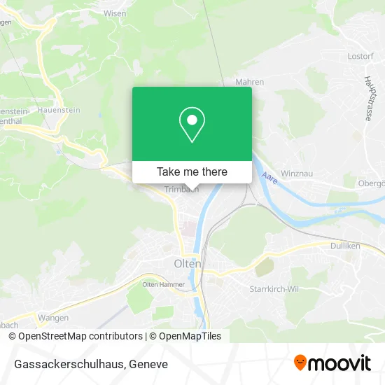 Gassackerschulhaus map