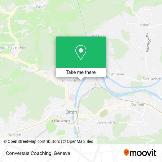 Conversus Coaching map