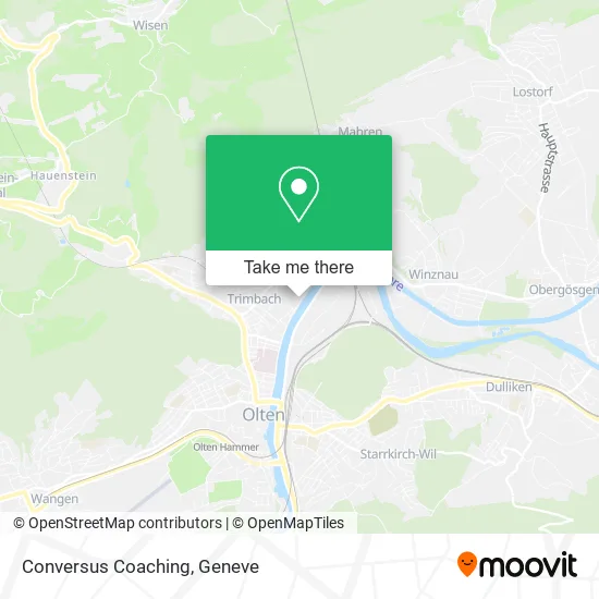 Conversus Coaching map